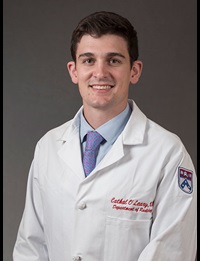 headshot of Cathal O'Leary, MB BCh